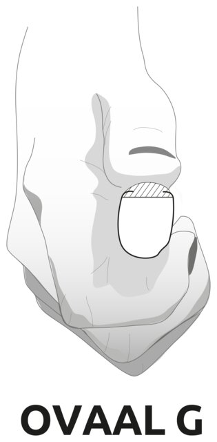 OVAAL G (with rubber insert)