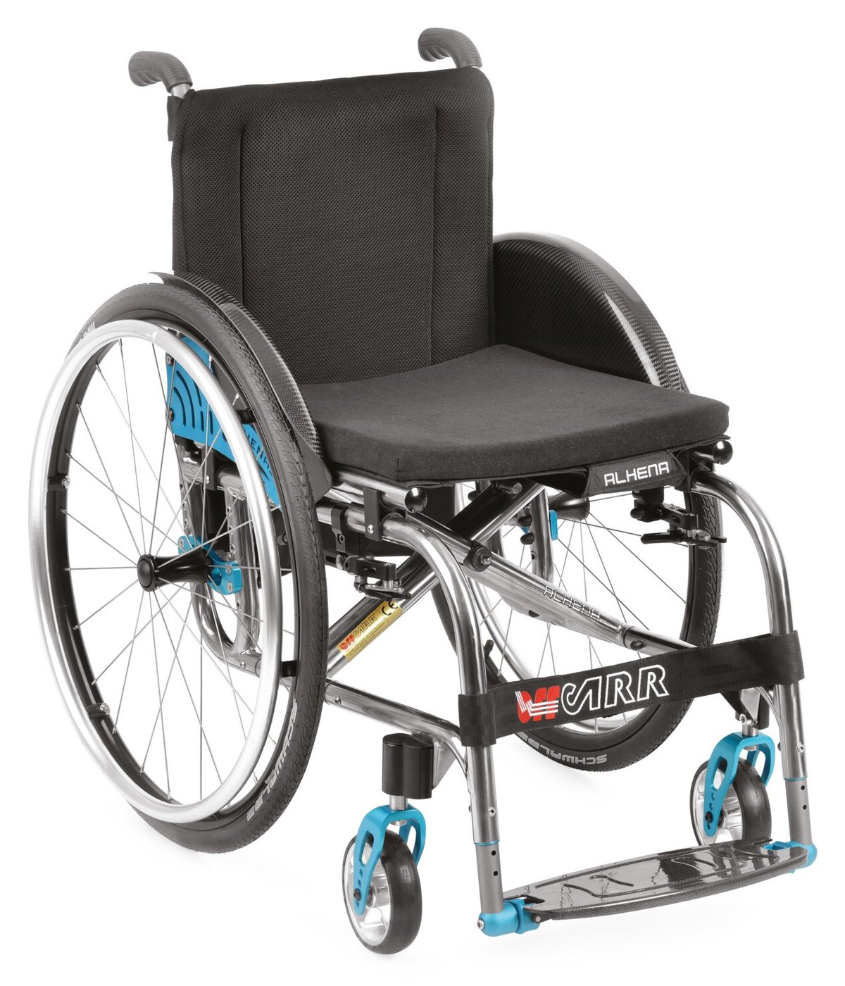 Alhena — ultralight folding titanium wheelchair