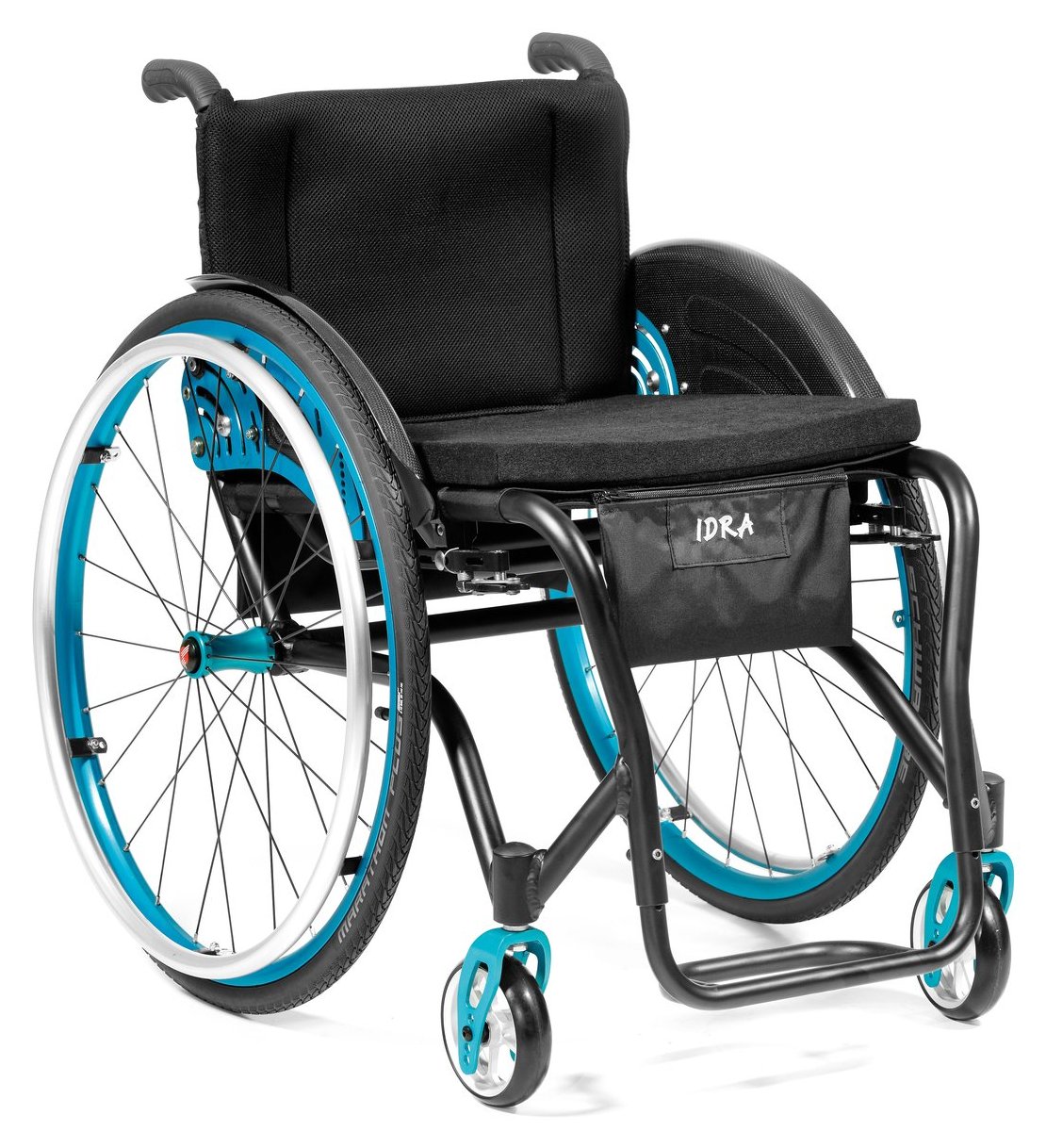 Idra 2.0 — ultralight rigid aluminium wheelchair