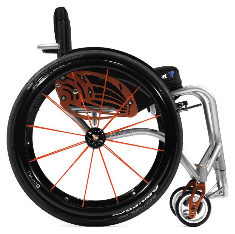 Quasar / Quasar GT — ultralight rigid titanium wheelchair