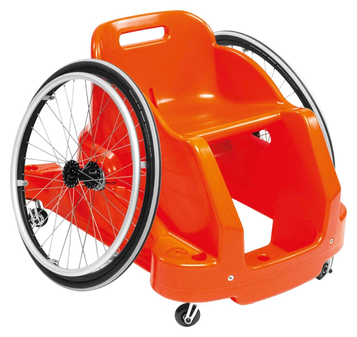 Wallaby — carrozzina multisport in plastica